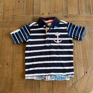 Hatley striped rugby polo shirt